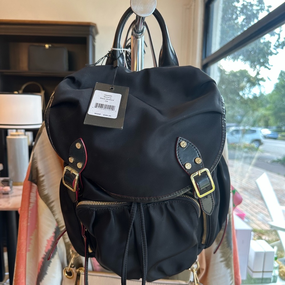 MZ Wallace Backpack with Red Interior